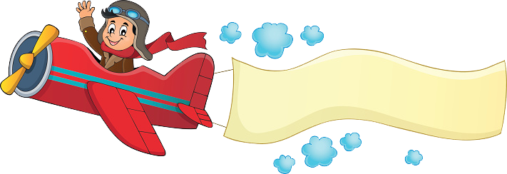 image of cartoon airplane