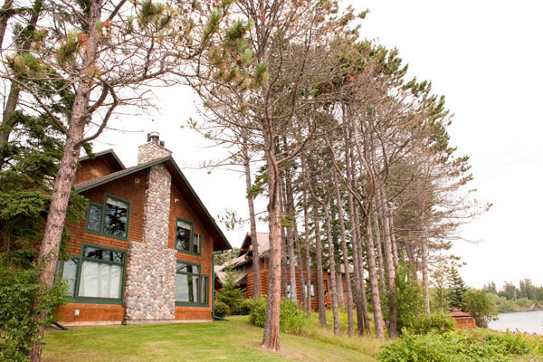 heppy dog wrapped in towel with bubbles floating around