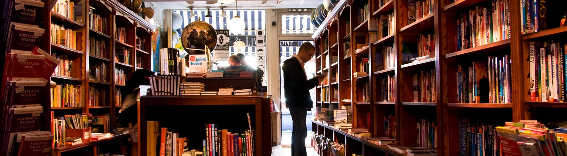 inside of the bookshop